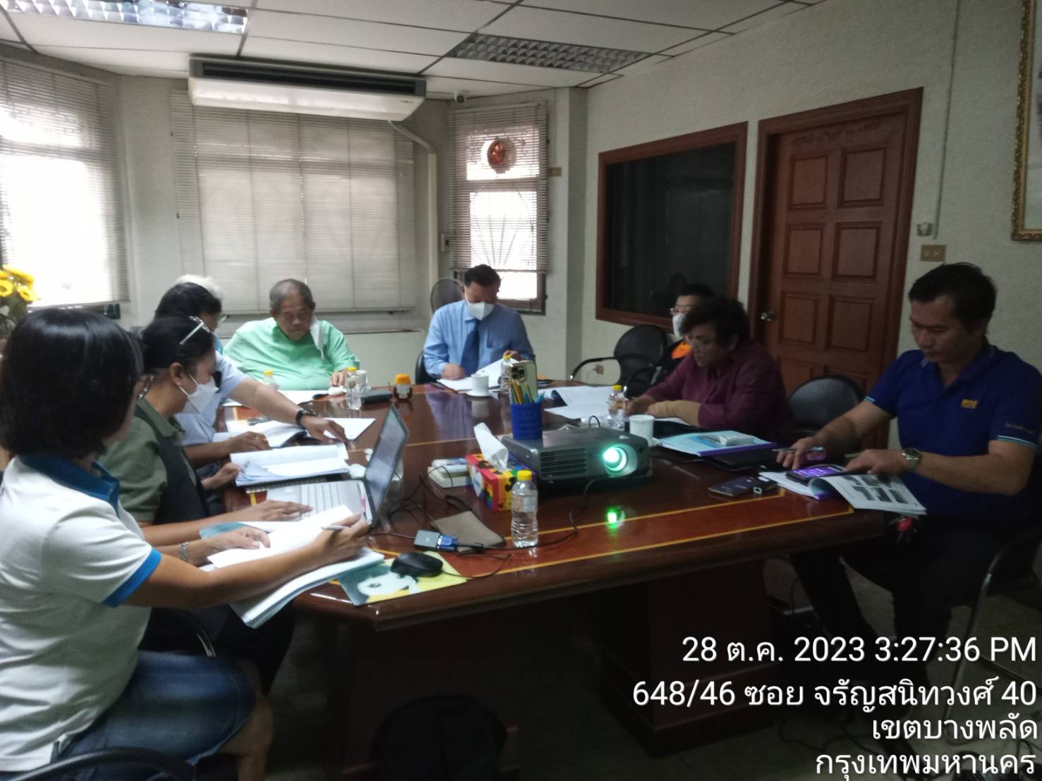 ประชุมคณะกรรมการหมู่บ้านจัดสรรโอเรียลเท็ล บีช รีสอร์ท  เป็นไปด้วยดี คณะกรรมการมีมติ  เอกฉันท์ต่อสัญญา บริษัท RPM